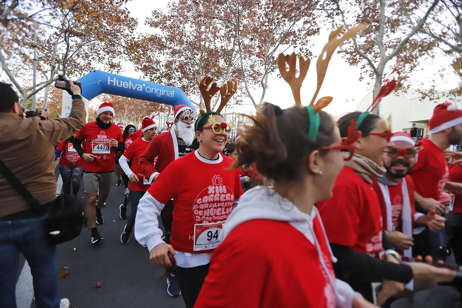 Imágenes de la XIII carrera de San Silvestre en Huelva