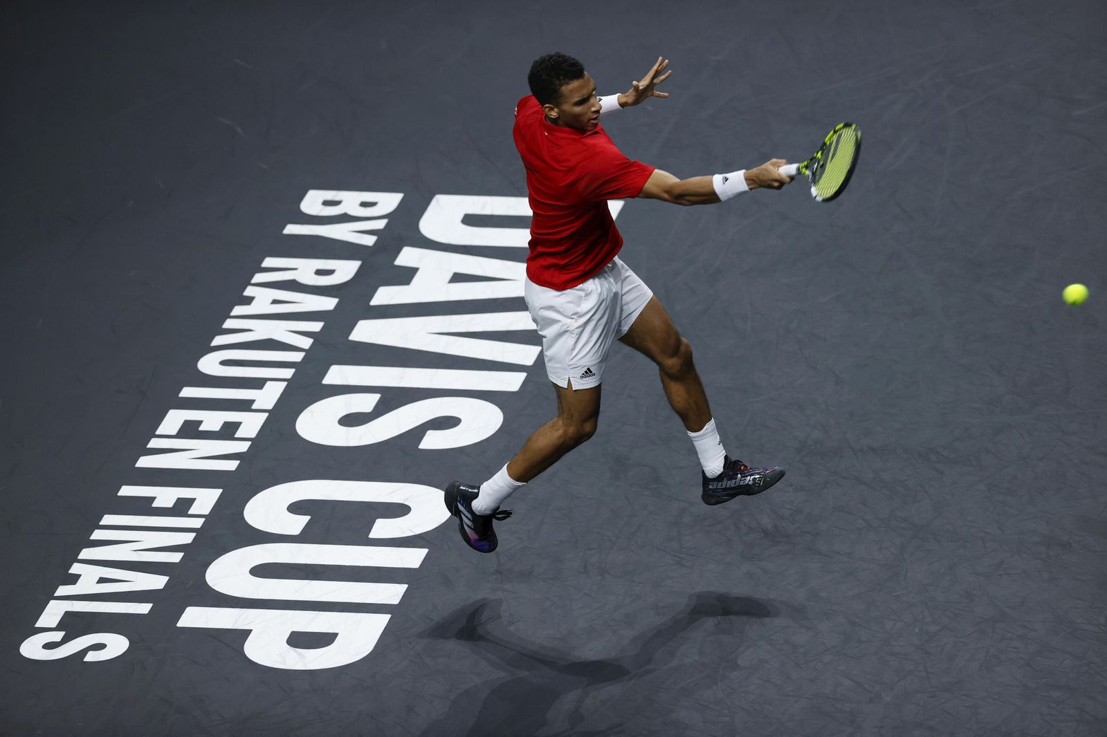 Felix Auger Aliassime - Lorenzo Musetti de la Copa Davis de Málaga
