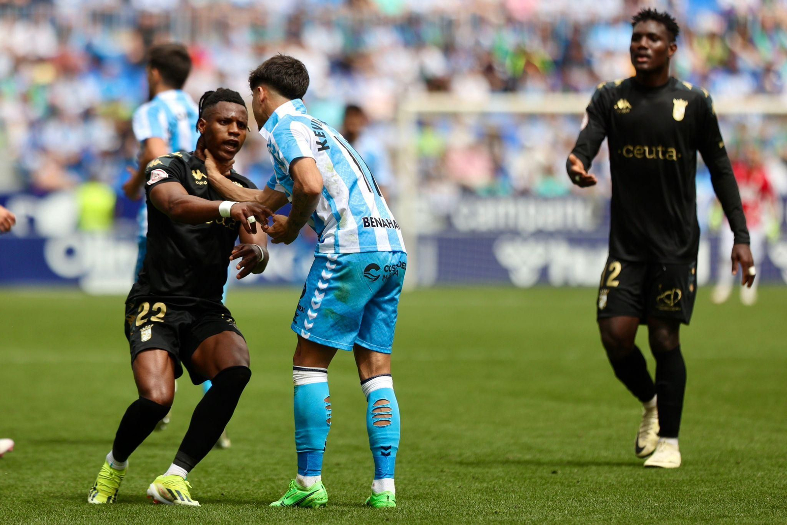 Málaga CF-AD Ceuta, en fotos