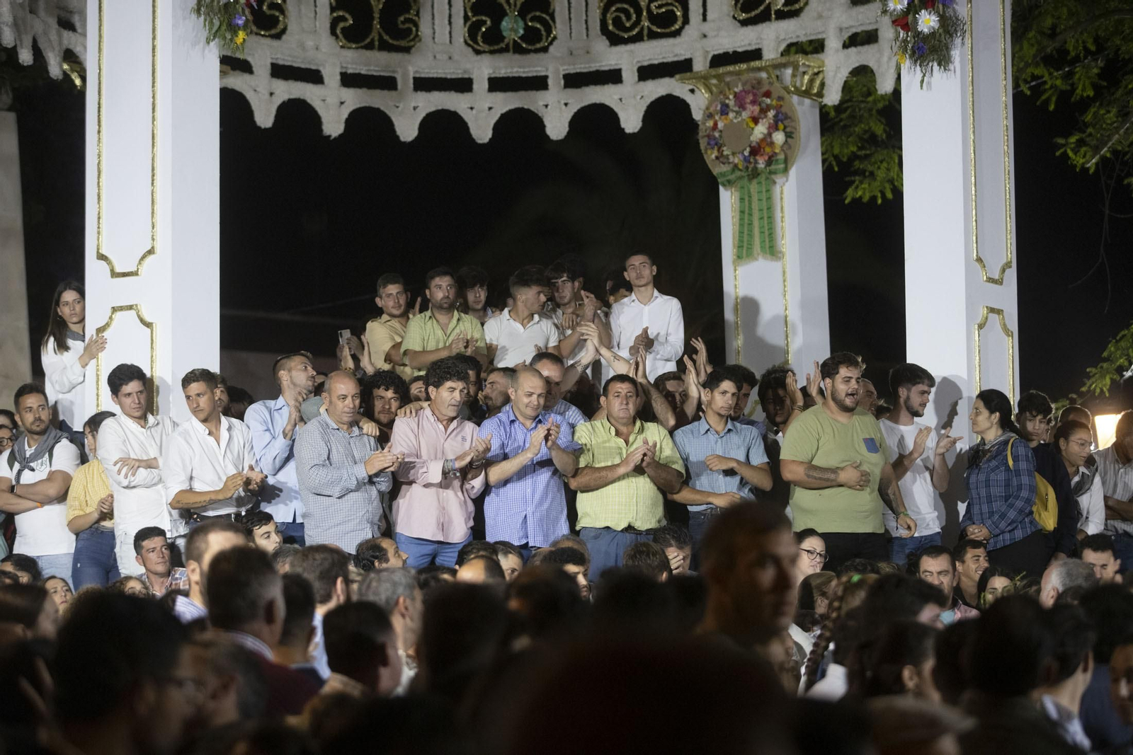 Imágenes del traslado de la Virgen del Rocío de Almonte hasta El Chaparral