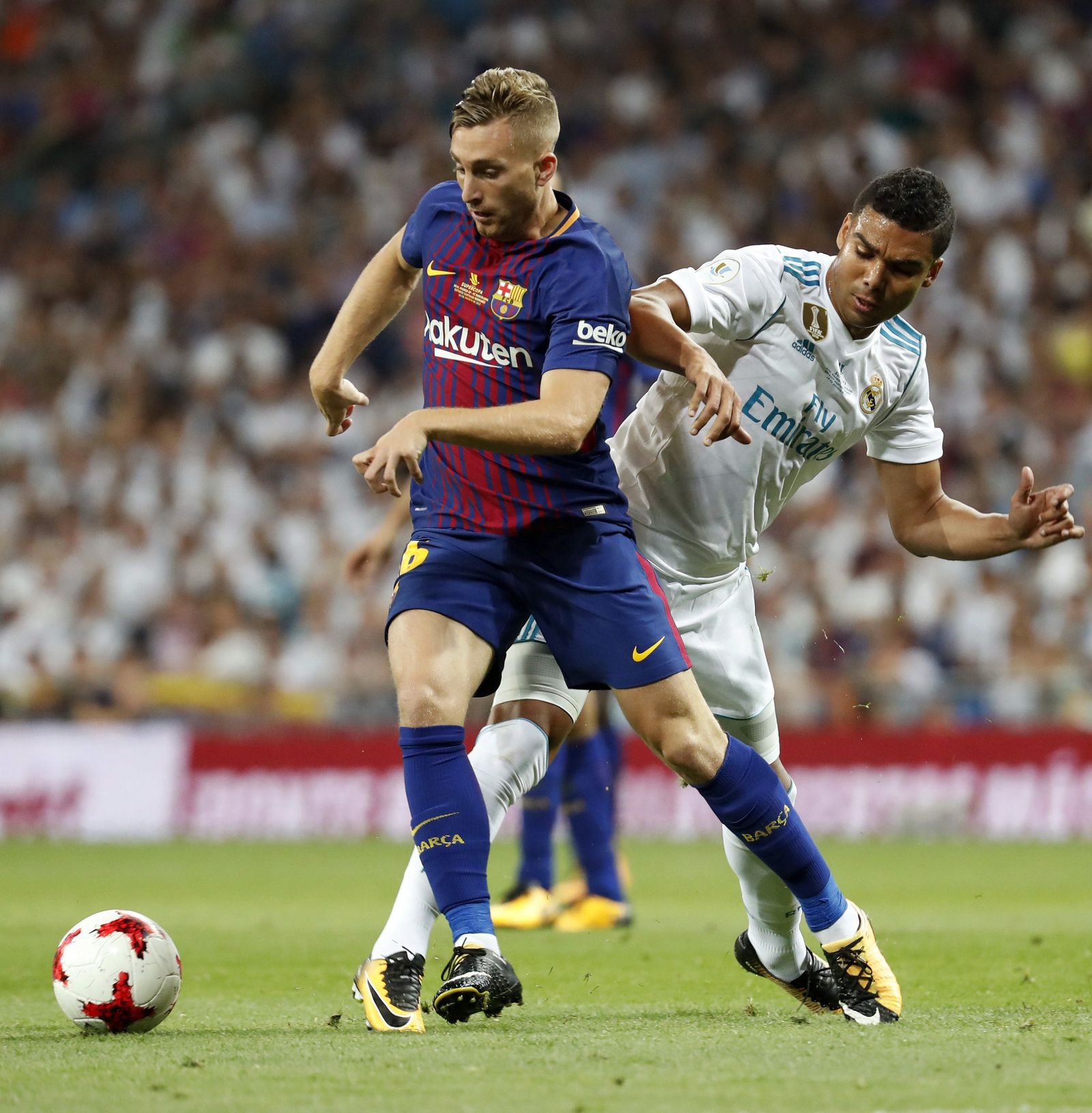 Las imágenes de la vuelta de la Supercopa de España