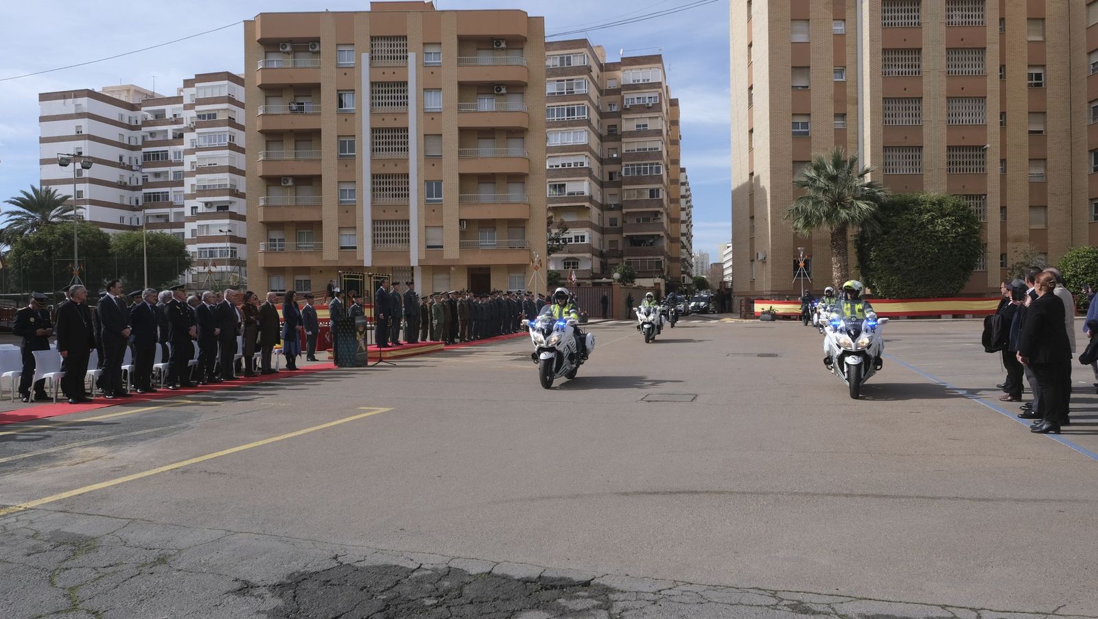 Las imágenes de la toma de posesión del nuevo coronel jefe de la Guardia Civil de Almería