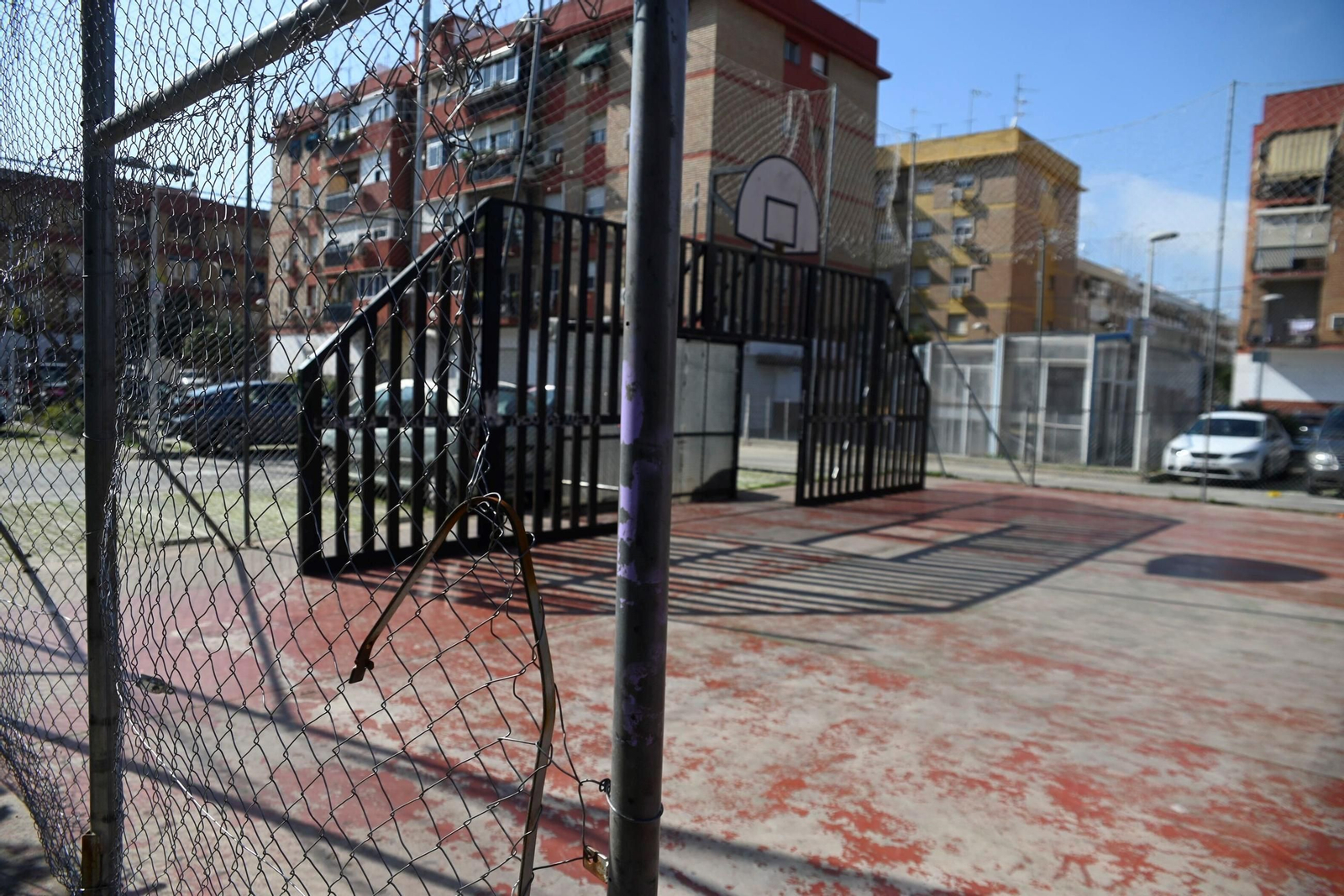 Pistas multideportiva del Distrito Levante.