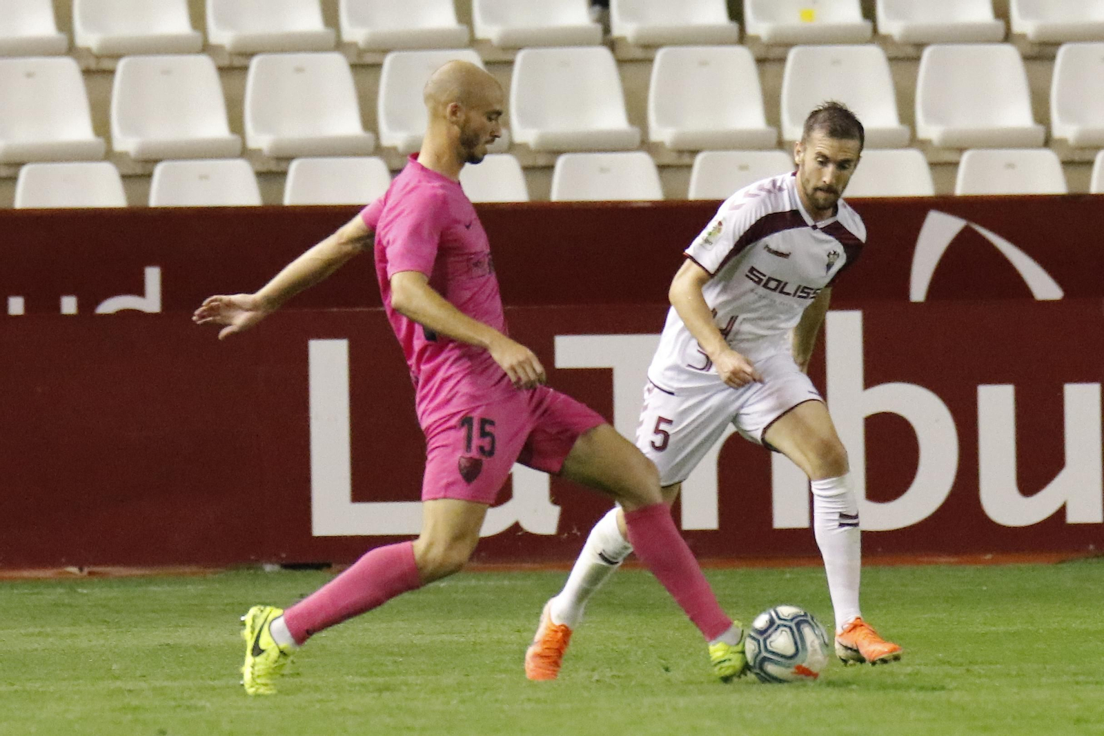 El Albacete-Málaga CF, en fotos