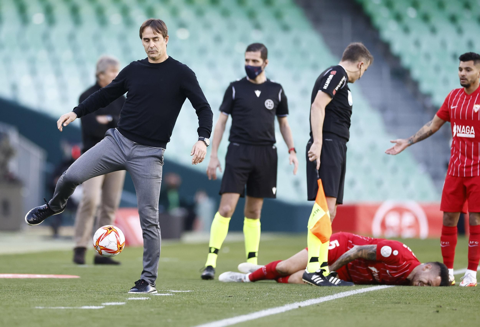 Las imágenes del Betis-Sevilla de la Copa del Rey