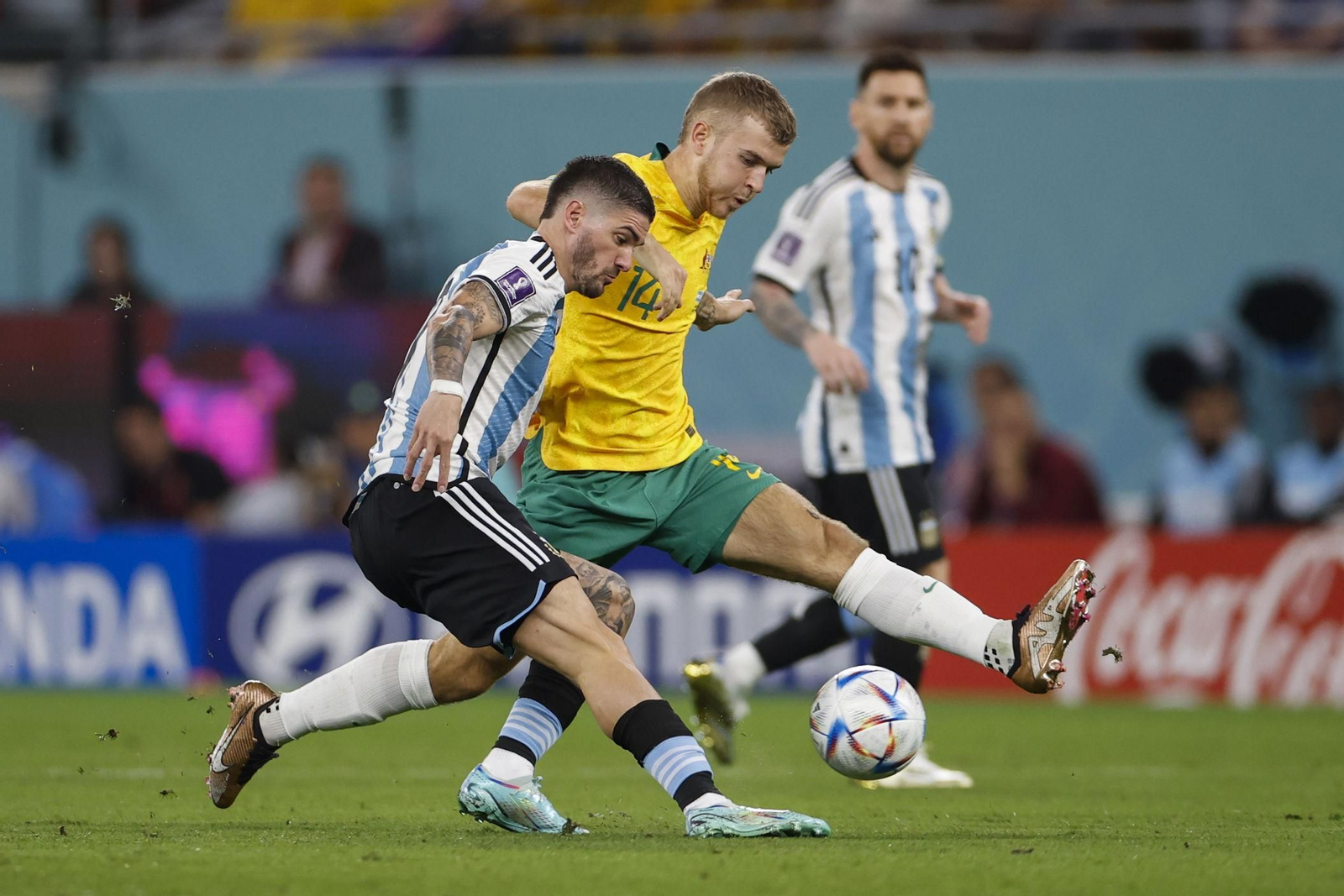 Las fotos del Argentina - Australia