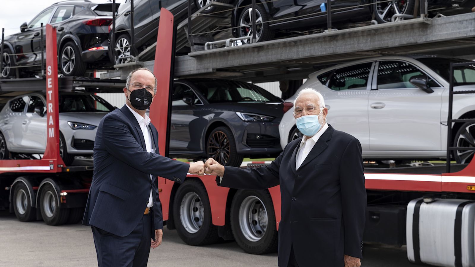 Presentación del nuevo megatruck