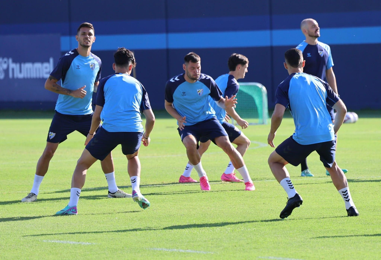 El primer entrenamiento de Roko Baturina y Luismi Sánchez, en fotos