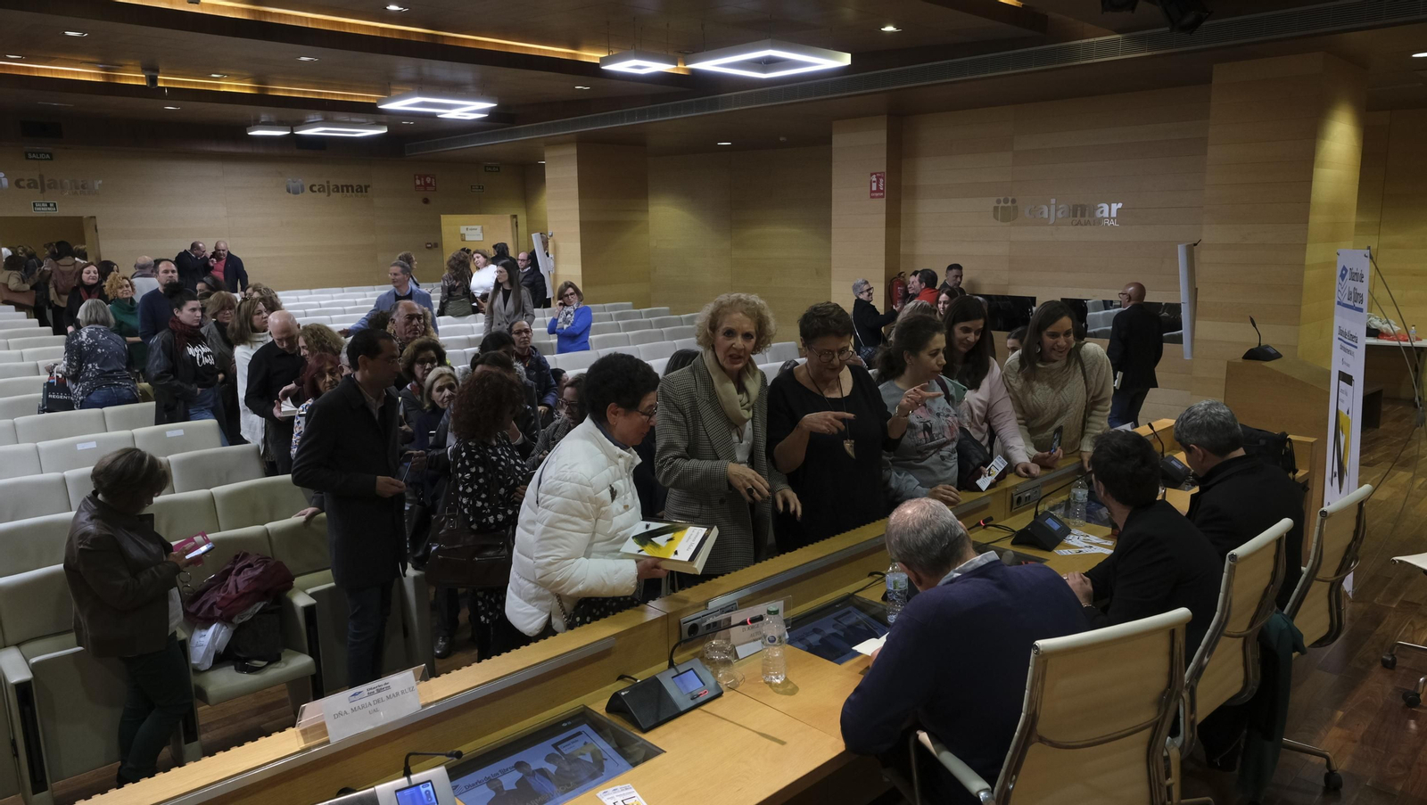 Imágenes de Diario de los Libros con Carmen Mola