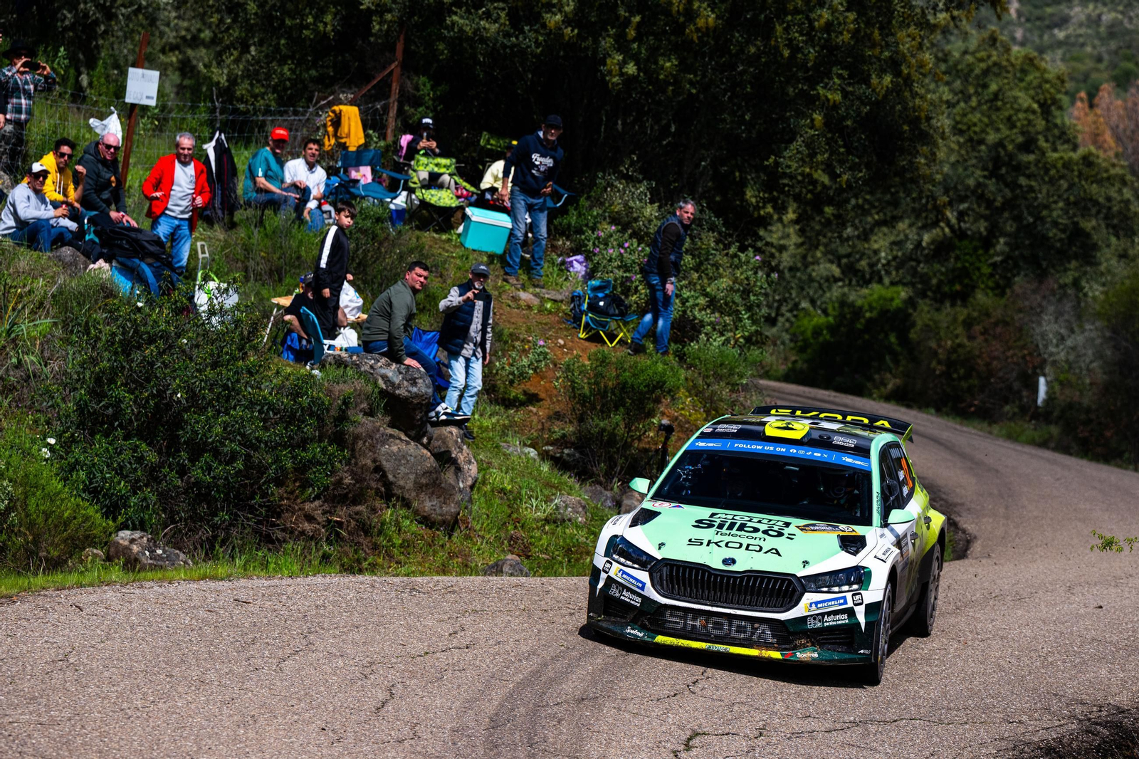Las mejores fotos de un emocionante sábado en el Rallye Sierra Morena 2025