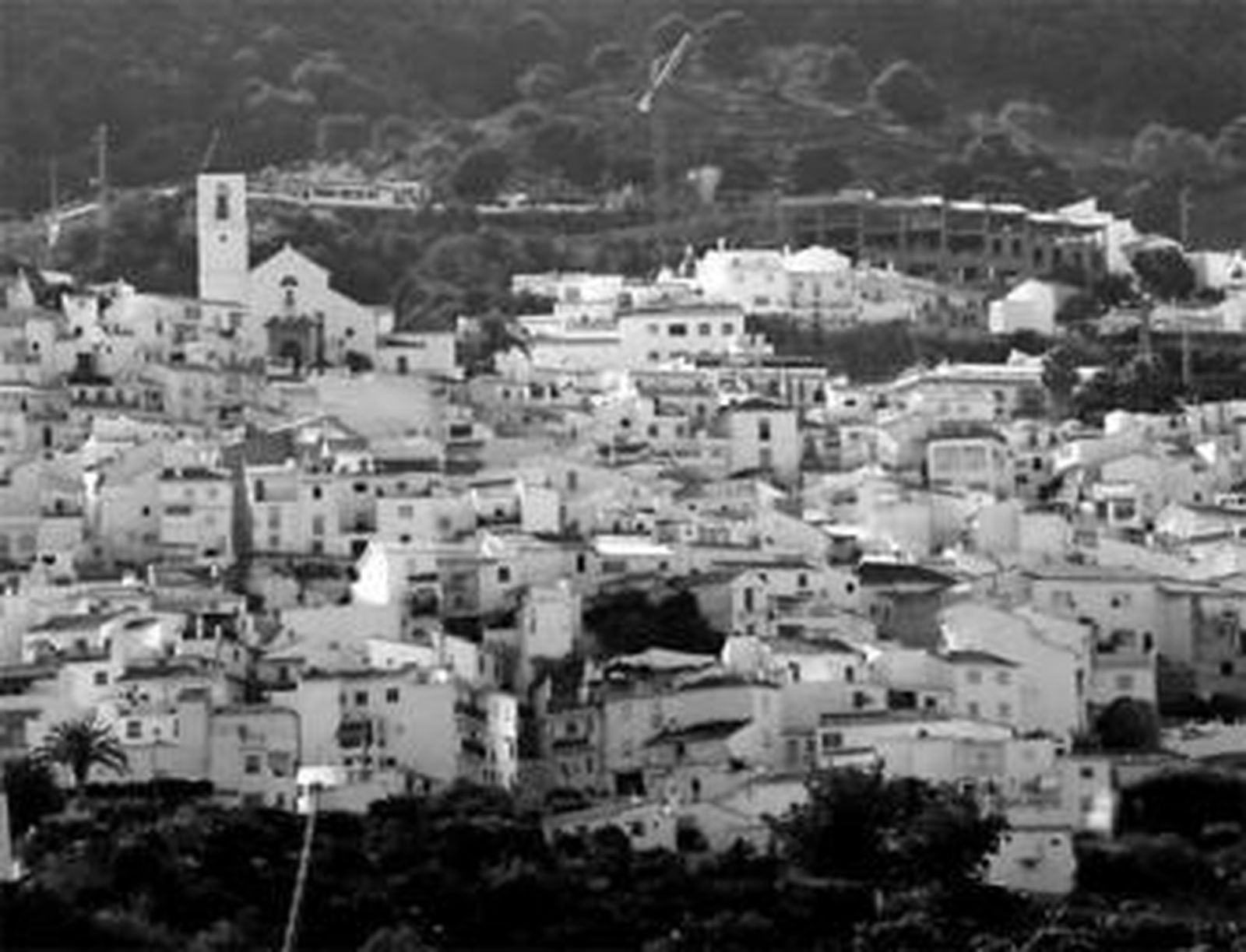 Vista panorámica de Casarabonela.