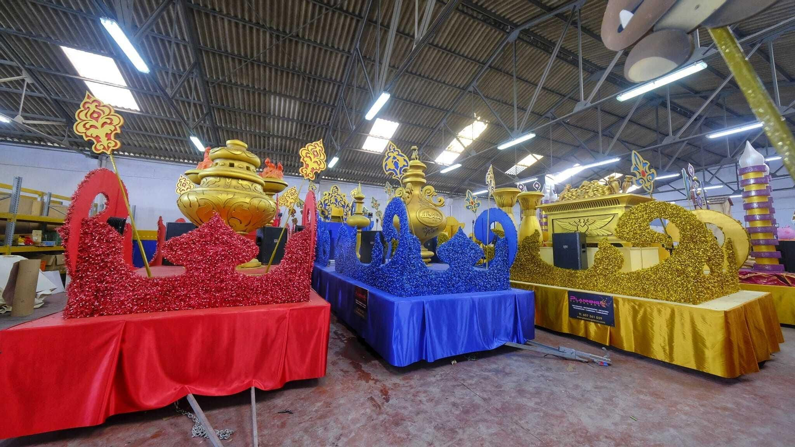 Así son las carrozas de la Cabalgata de Reyes de Cádiz 2023