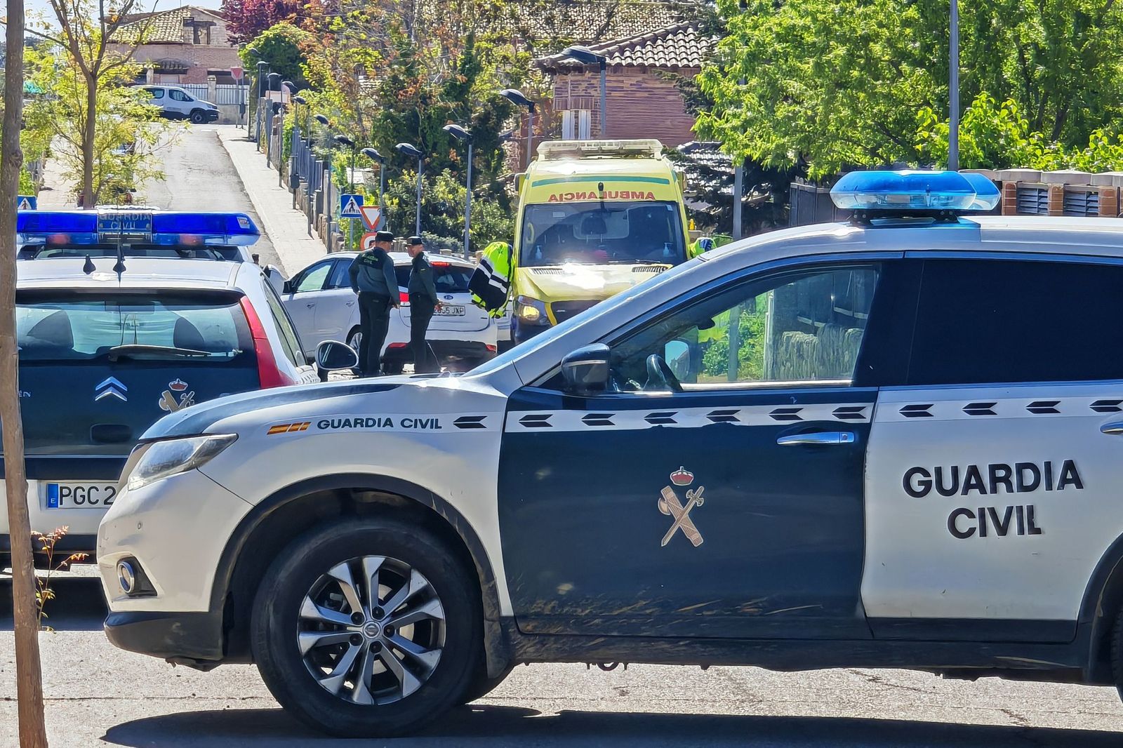 Operativo de la Guardia Civil.