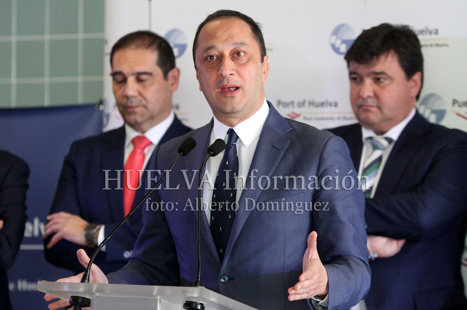 Inauguración de la Nueva Lonja del Puerto de Huelva, en imágenes