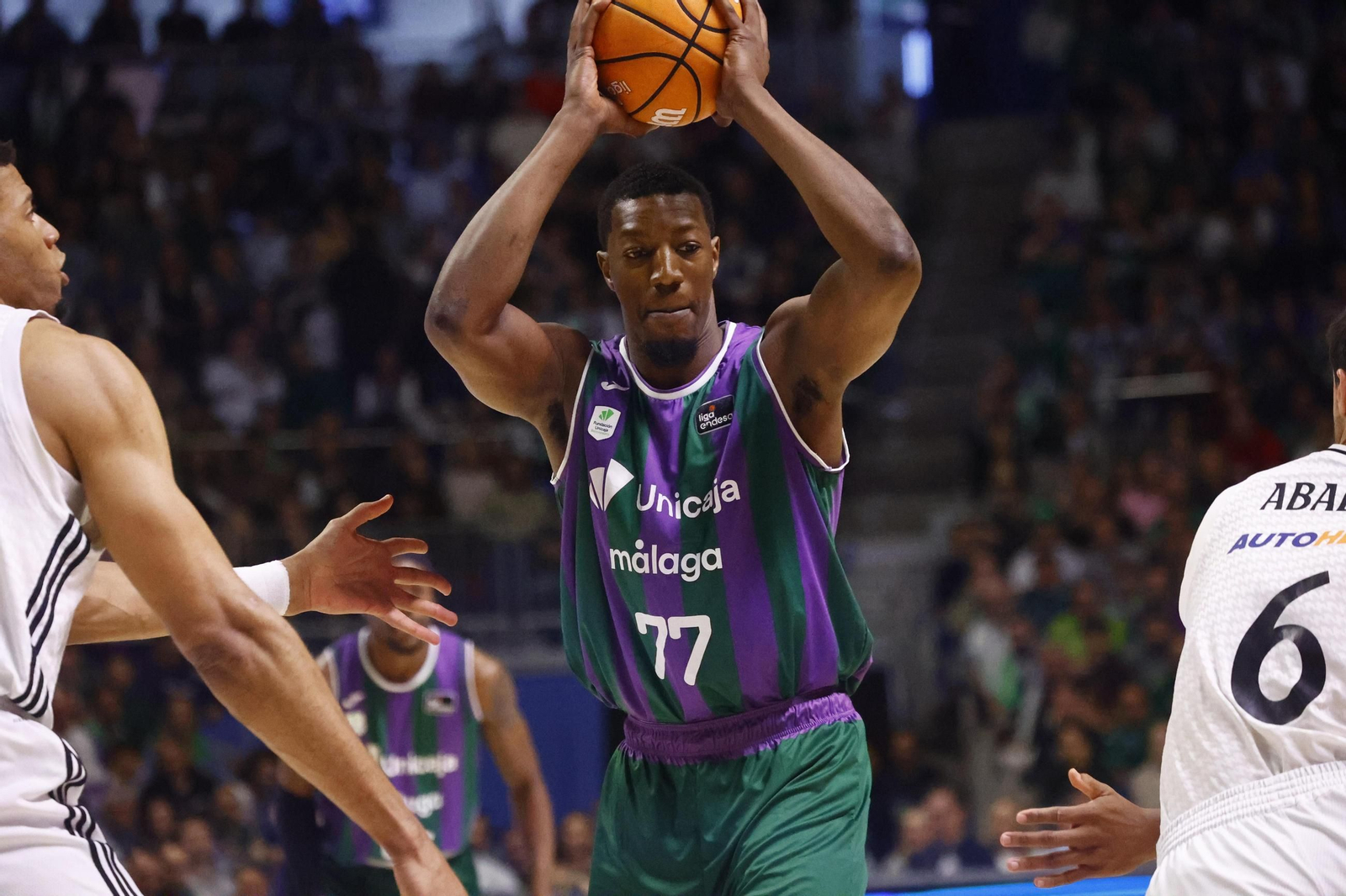 El Unicaja-Real Madrid de Liga Endesa, en fotos