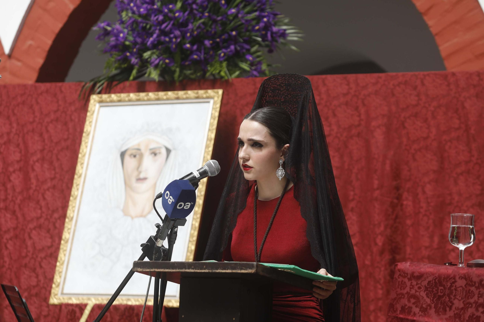 Exaltación de la Saeta de La Levantá a cargo de Noelia Perez, en imágenes Exaltación de la Saeta de La Levantá a cargo de Noelia Perez, en imágenes