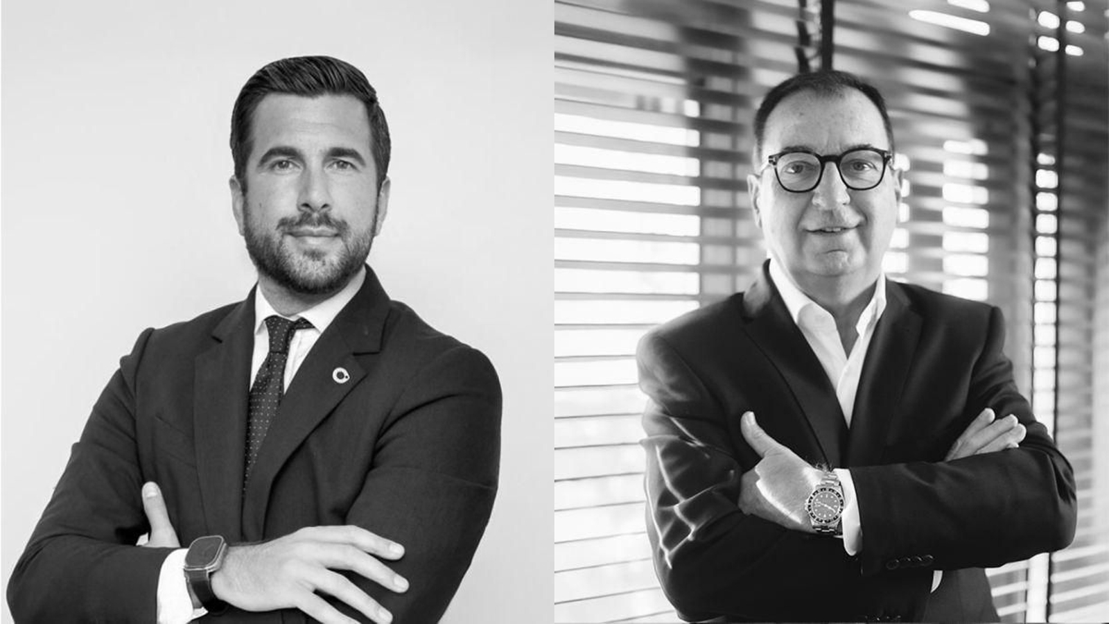 El presidente de Cox, Enrique Riquelme, y el presidente de Cirsa, y Joaquim Agut