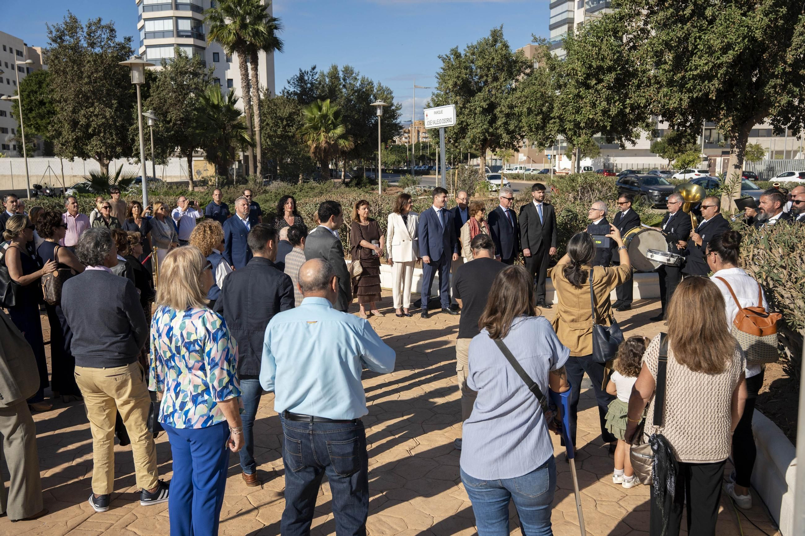Aquí puede ver como ha sido la inauguración del Parque José Vallejo Osorno de Almería