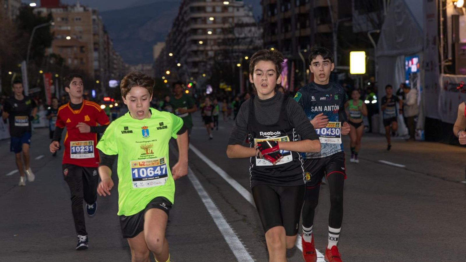 En imágenes: más de 1700 participantes en la Carrera Infantil de San Antón