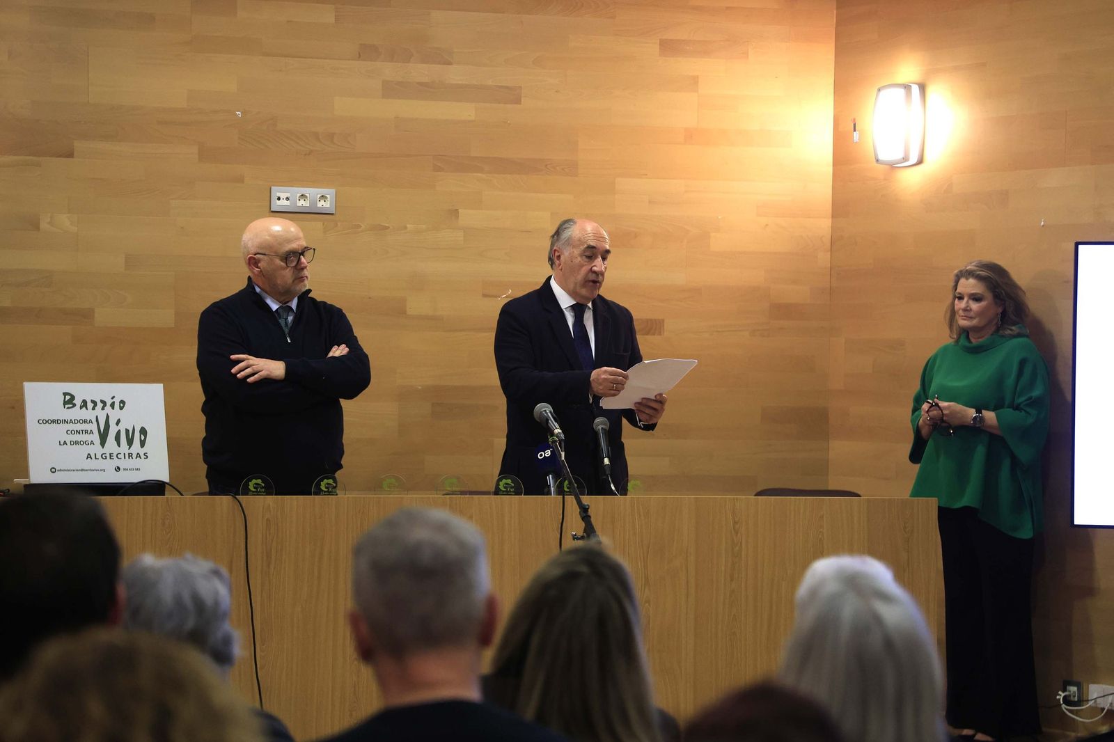 Fotos del acto por el 35 aniversario de la coordinadora Barrio Vivo de Algeciras