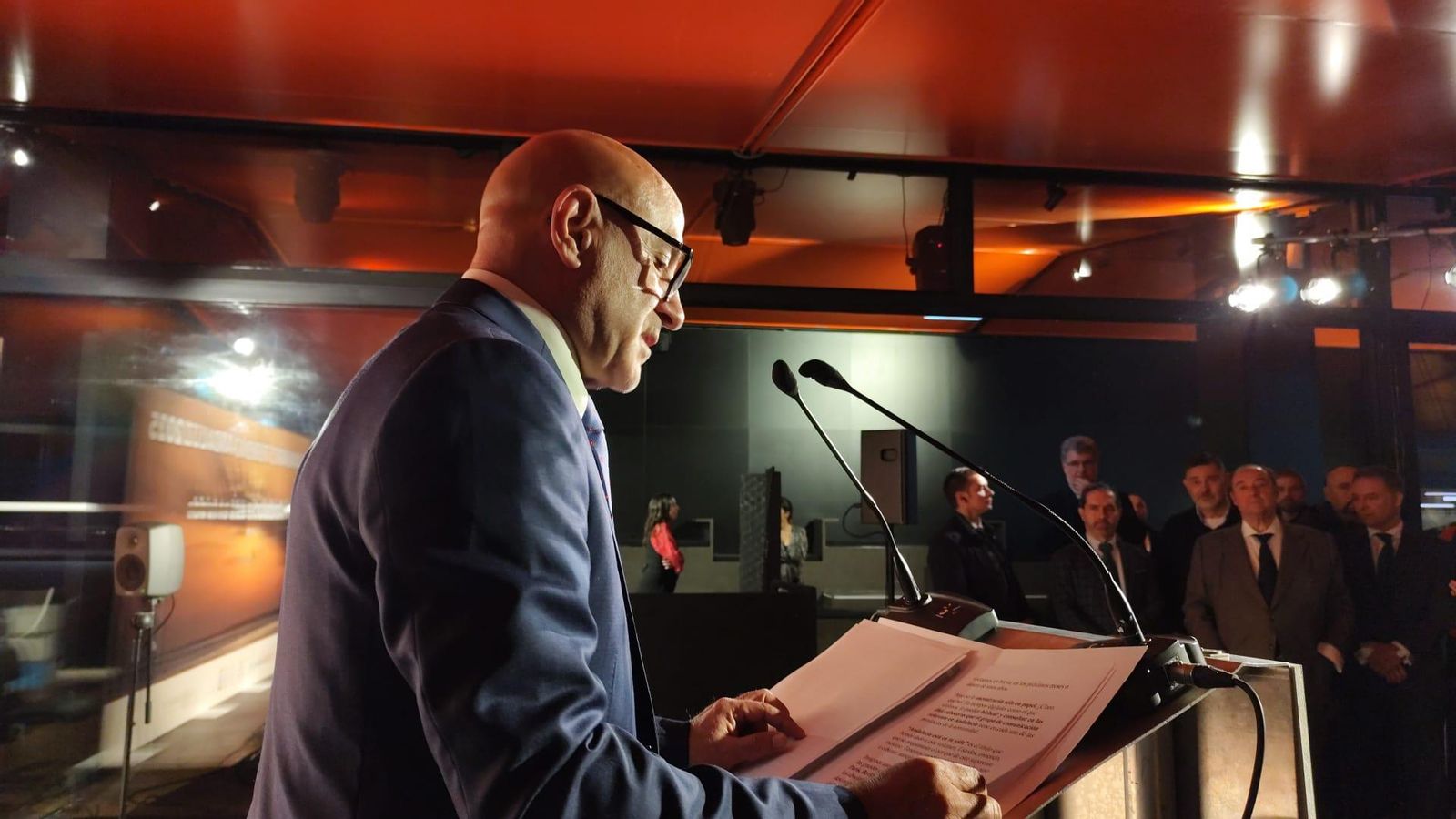 Antonio Lao, director de 'Diario de Almería', durante la presentación.