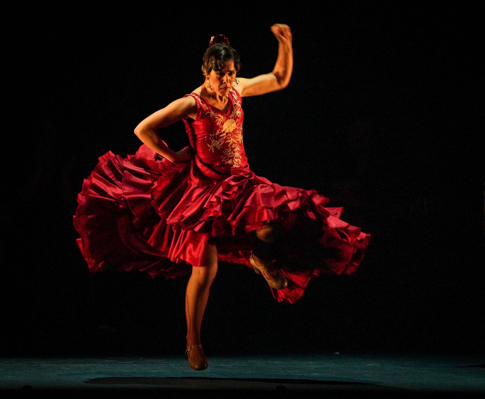 Imágenes del ballet Flamenco de Andalucía 'Tierra bendita', 3o Festival de Jerez