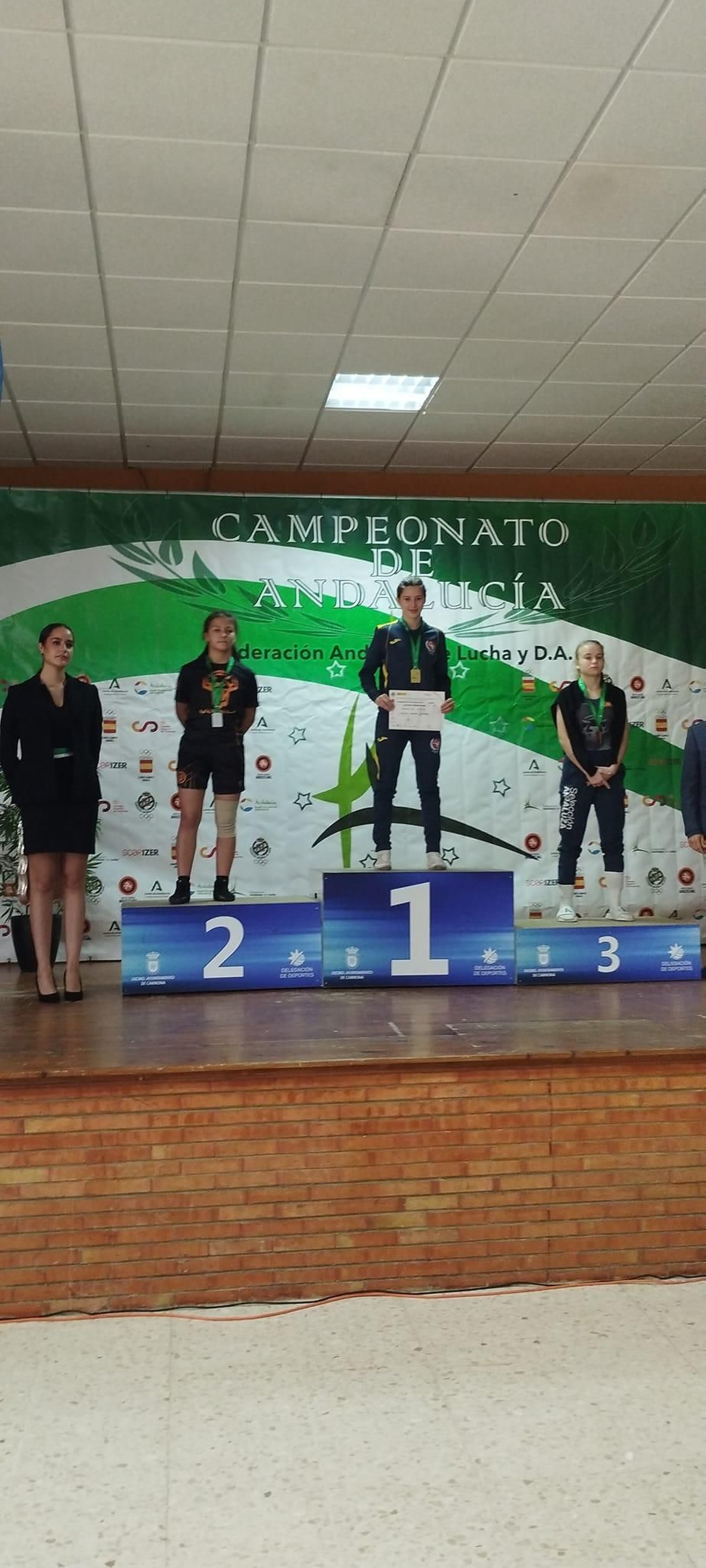 Carolina Barnes, campeona sub 17 de Lucha Olímpica 2024 Carolina Barnes, campeona sub 17 de Lucha Olímpica 2024