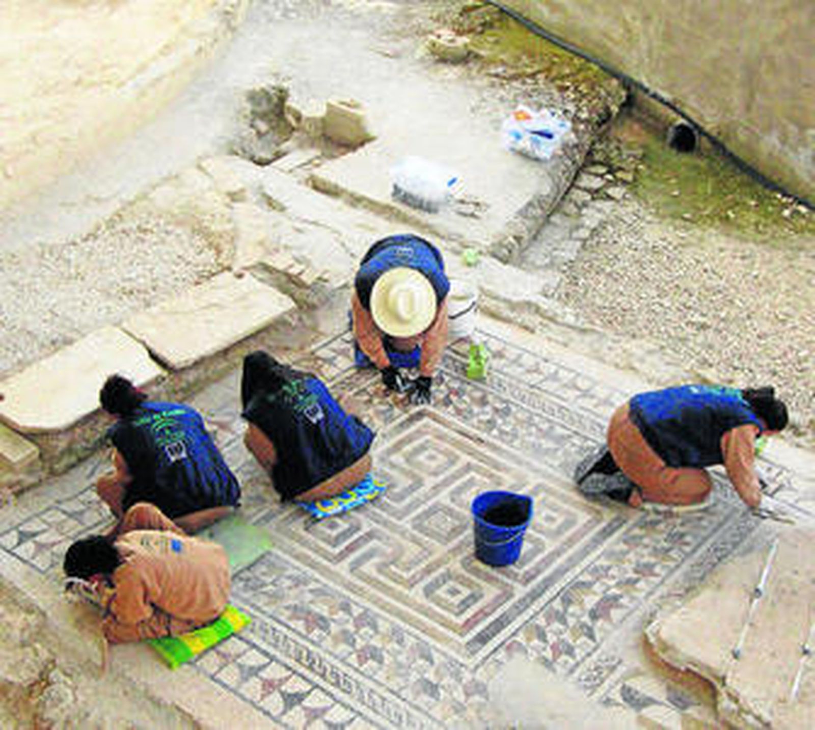 Yacimiento de Fuente Álamo, donde se propone un arqueódromo.