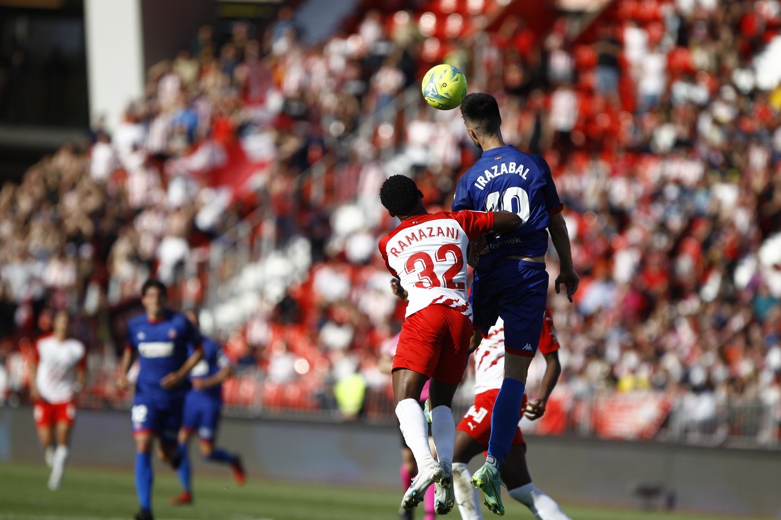 Imágenes del partido U.D. Almería-S.D. Amorebieta