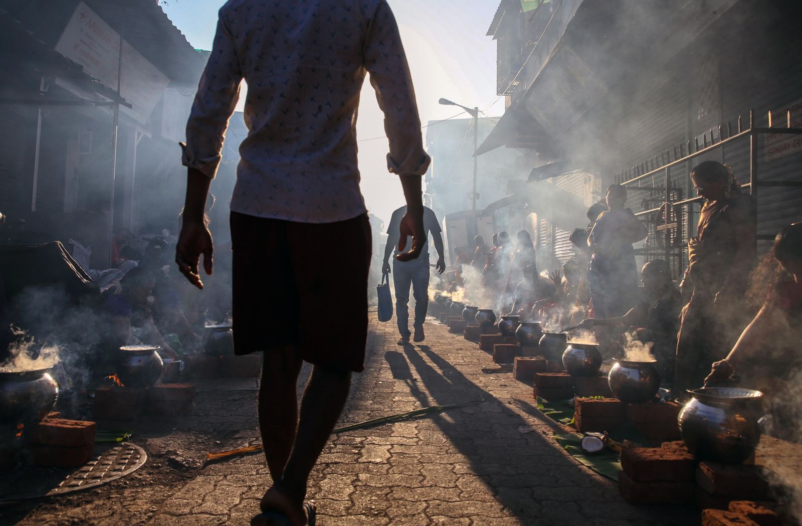 Las preciosas imágenes del Festival Thai Pongal en India