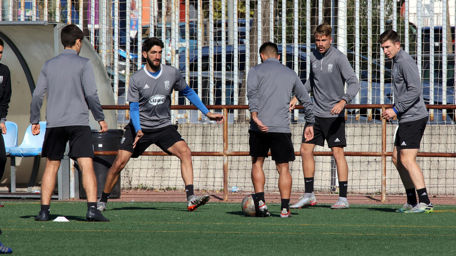 Entrenamiento de Juan Pedro 'El Pirata' con el Xerez CD