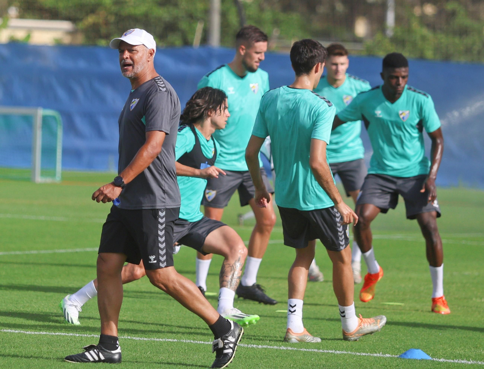 El paso de Sergio Pellicer por el Málaga CF, en fotos