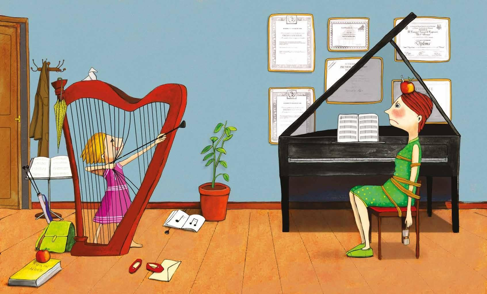 Ilustración de la obra premiada, 'Tan especial como quieras ser', de la sevillana Raquel Díaz Reguera.