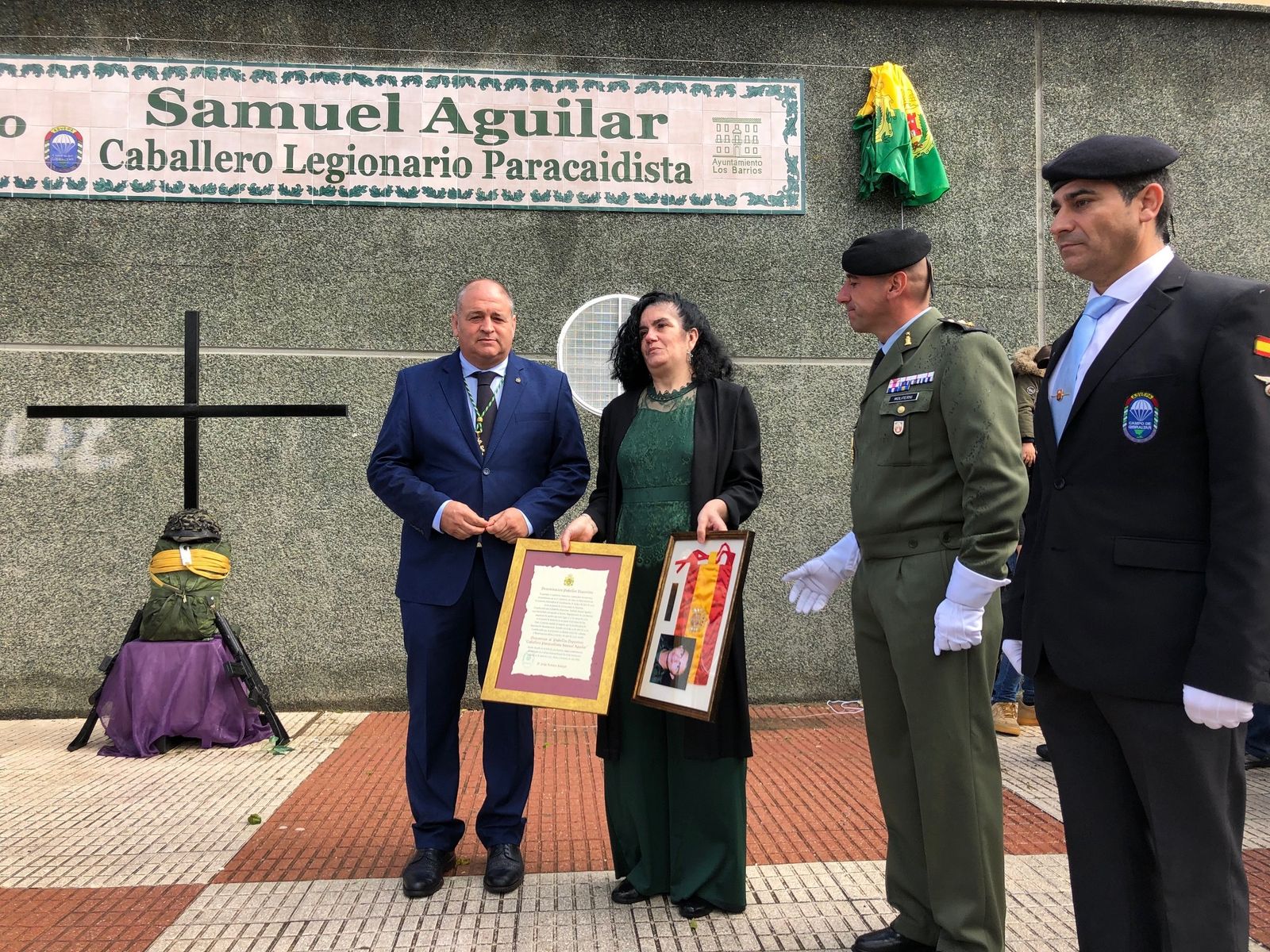 Homenaje a Samuel Aguilar en Los Barrios
