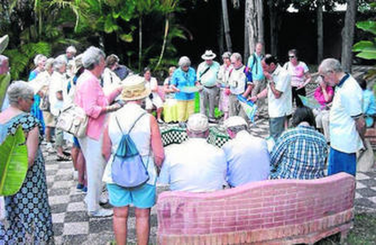 Viajeros franceses en Almuñécar.