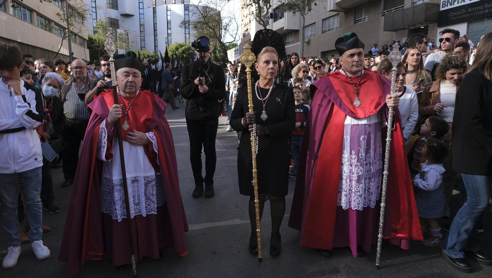 La procesión de Pasión en Almería, en imágenes