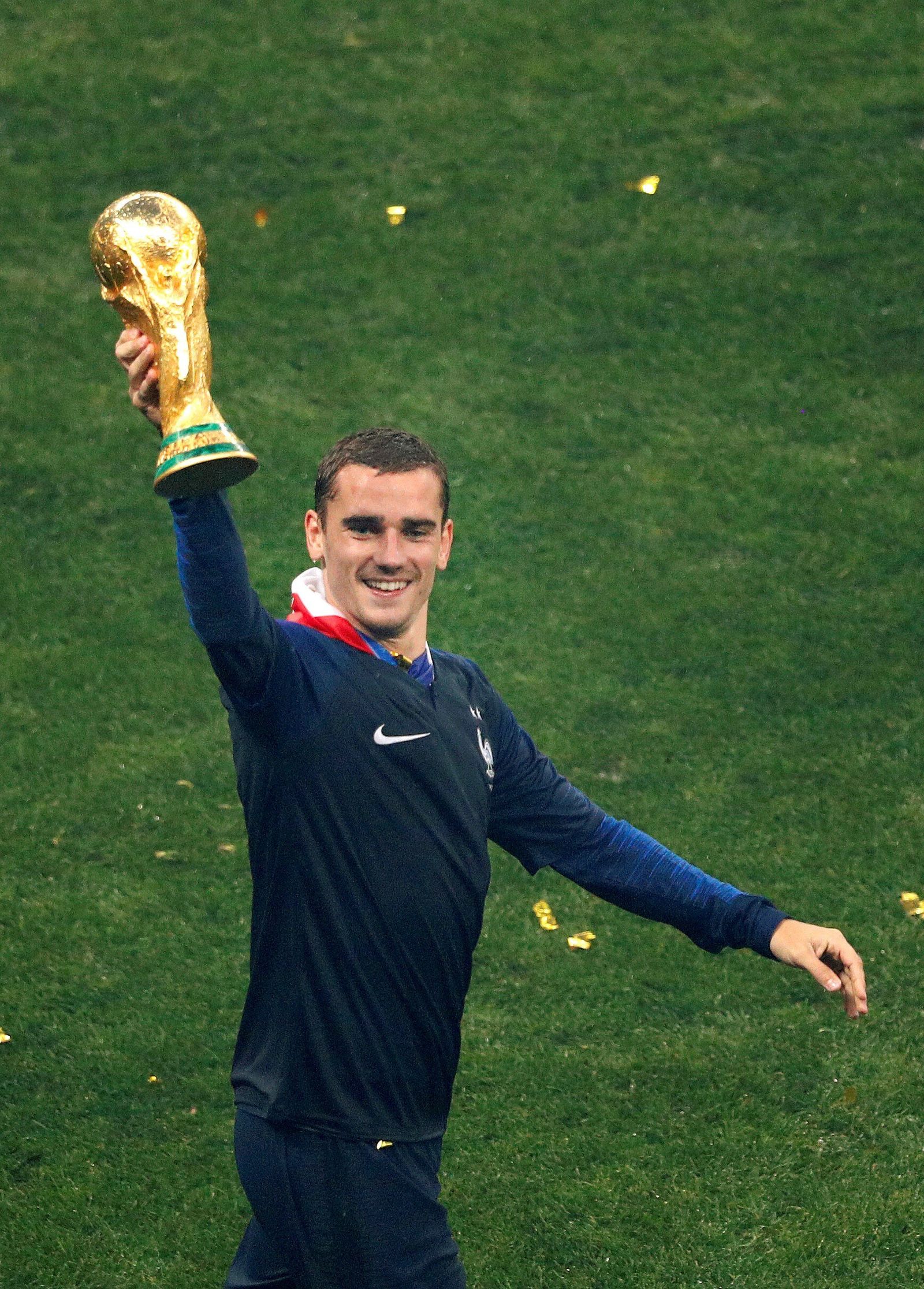 El Francia-Croacia de la final del Mundial de Rusia, en imágenes