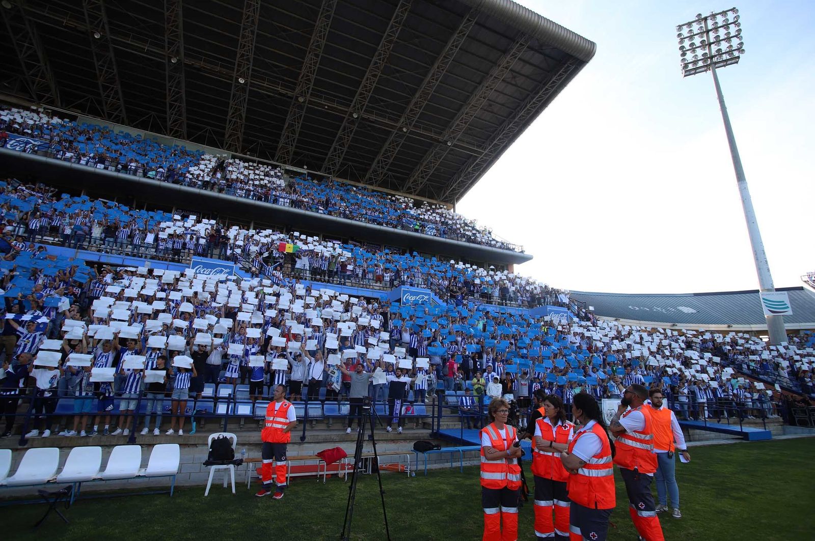 Imágenes del ascenso del Recreativo de Huelva contra el Cacereño