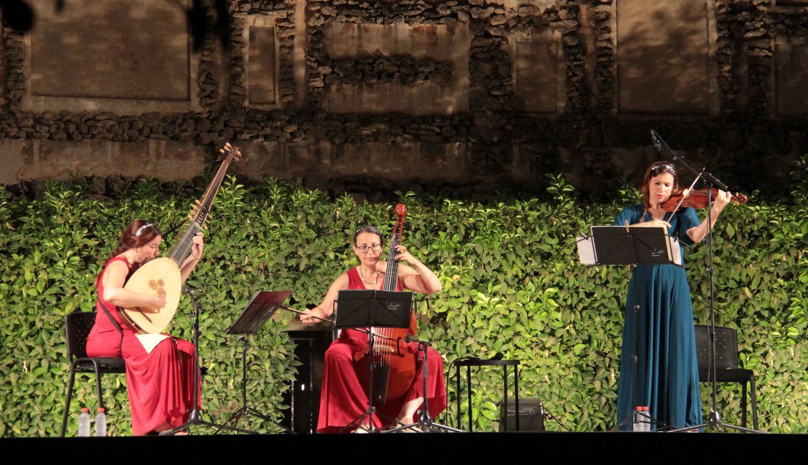 Le Petit Ensemble (Martínez, González, Febrer) en el Alcázar.
