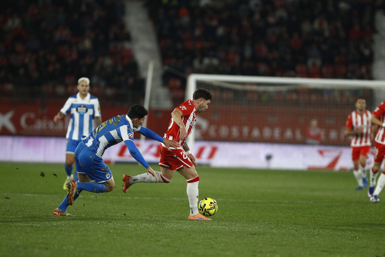 Las fotos del partido U.D. Almería - Deportivo de La Coruña