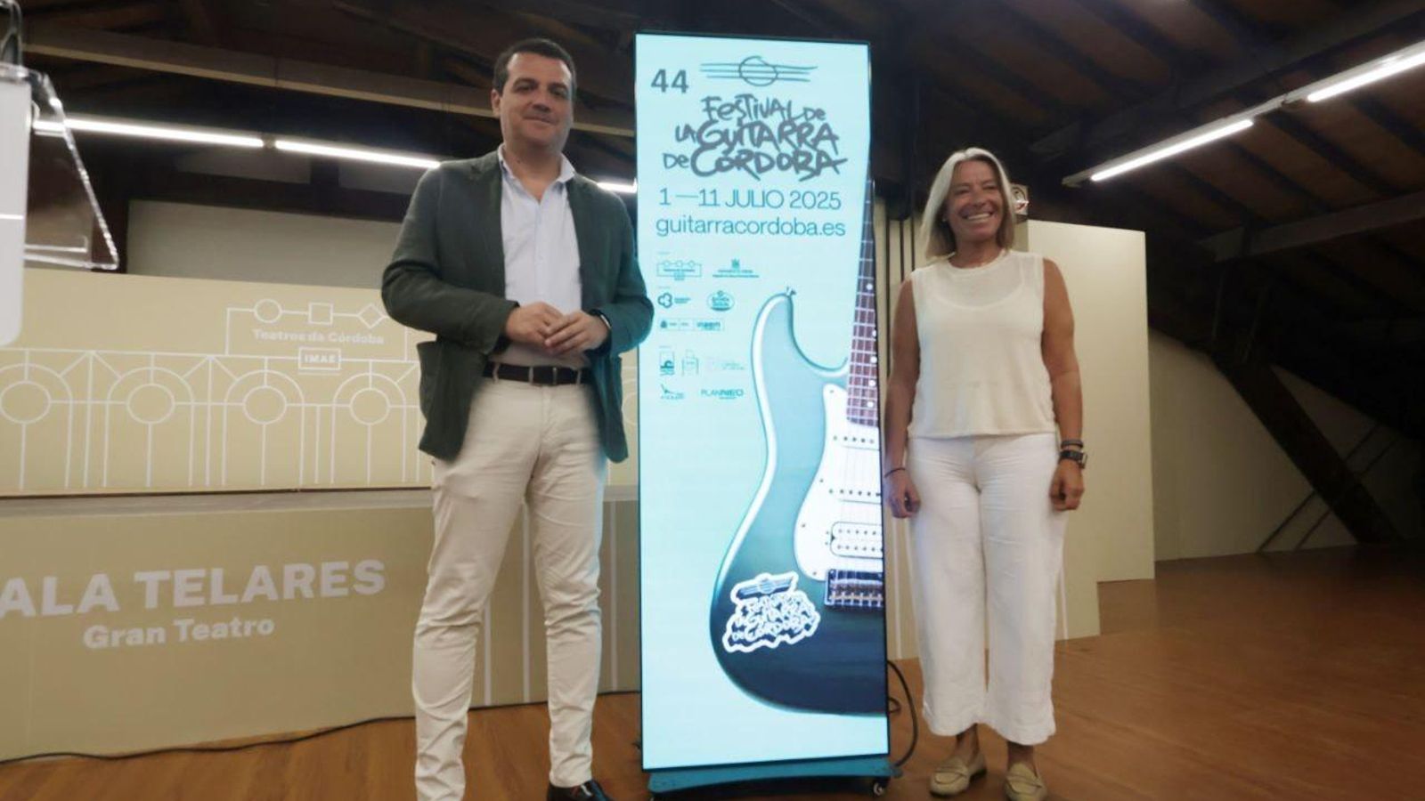 El alcalde de Córdoba, Jose María Bellido, y la teniente alcalde de Cultura y presidenta del IMAE, Isabel Albás El alcalde de Córdoba, Jose María Bellido, y la teniente alcalde de Cultura y presidenta del IMAE, Isabel Albás