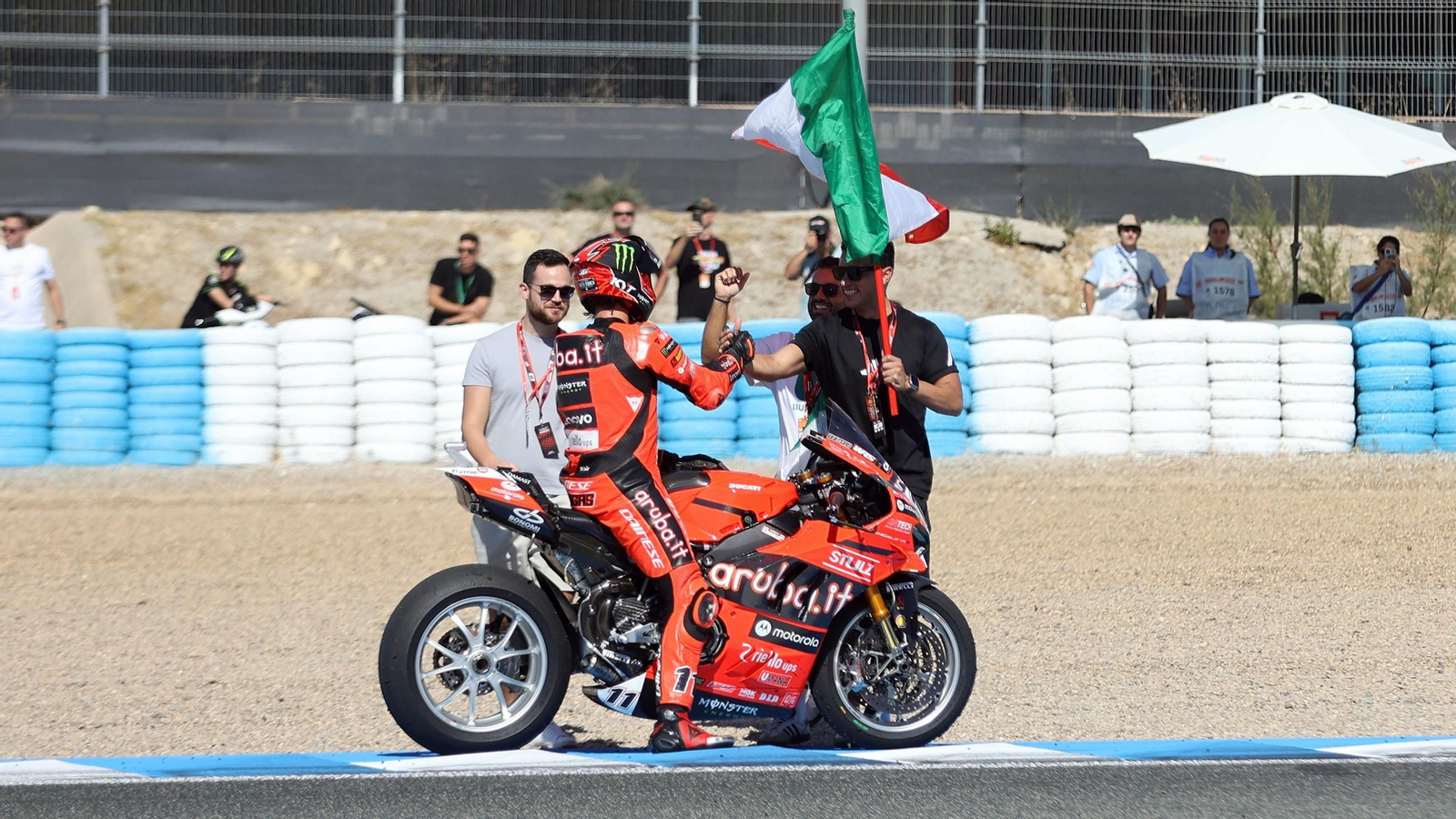 Imágenes del sábado en el Mundial de Superbikes en Jerez