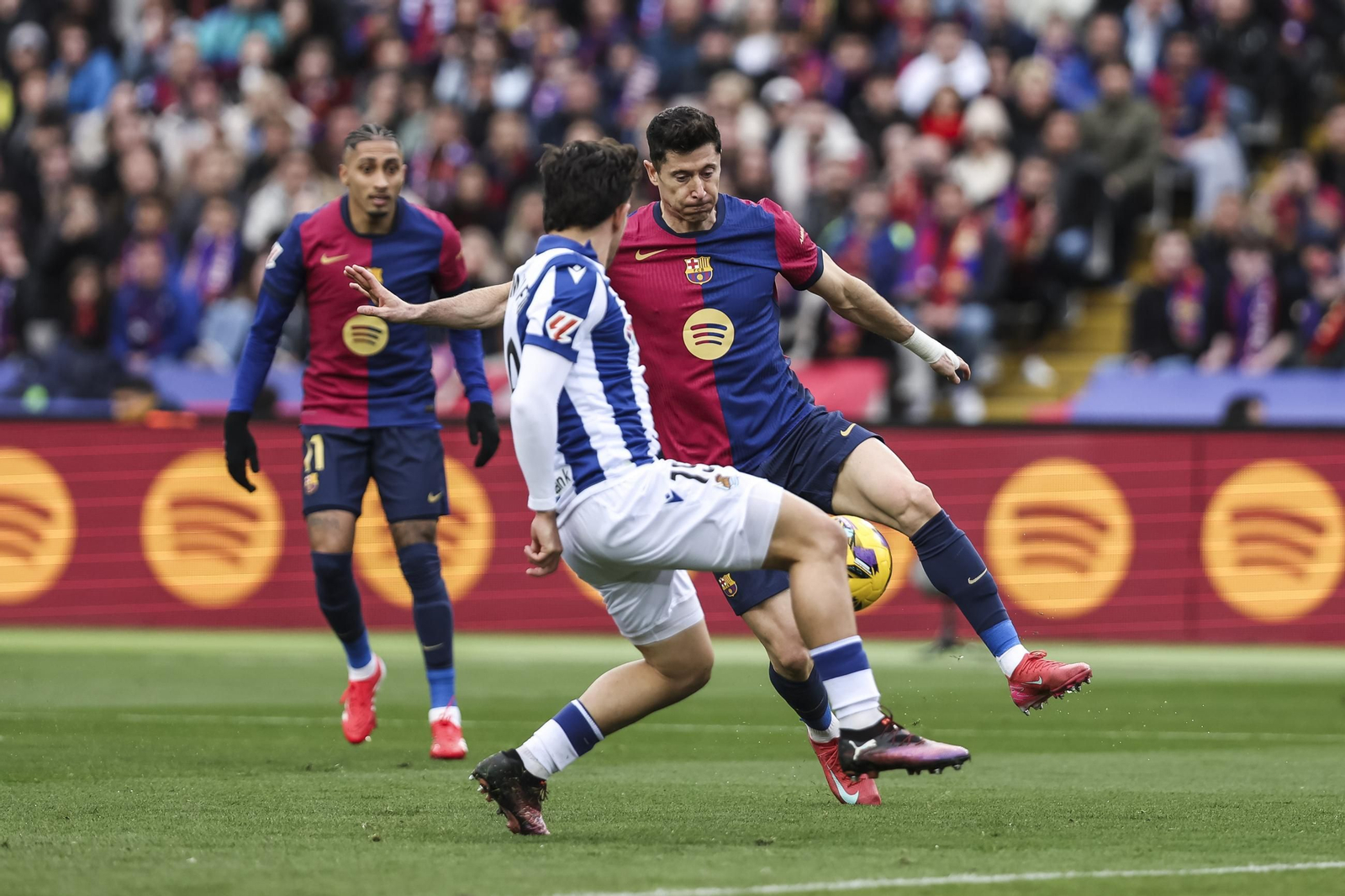 Las imágenes del Barcelona - Real Sociedad