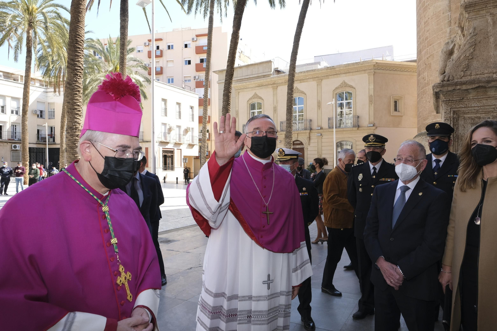 Fotogalería toma posesión nuevo Obispo Coadjutor de Almería, Antonio Gómez Cantero.