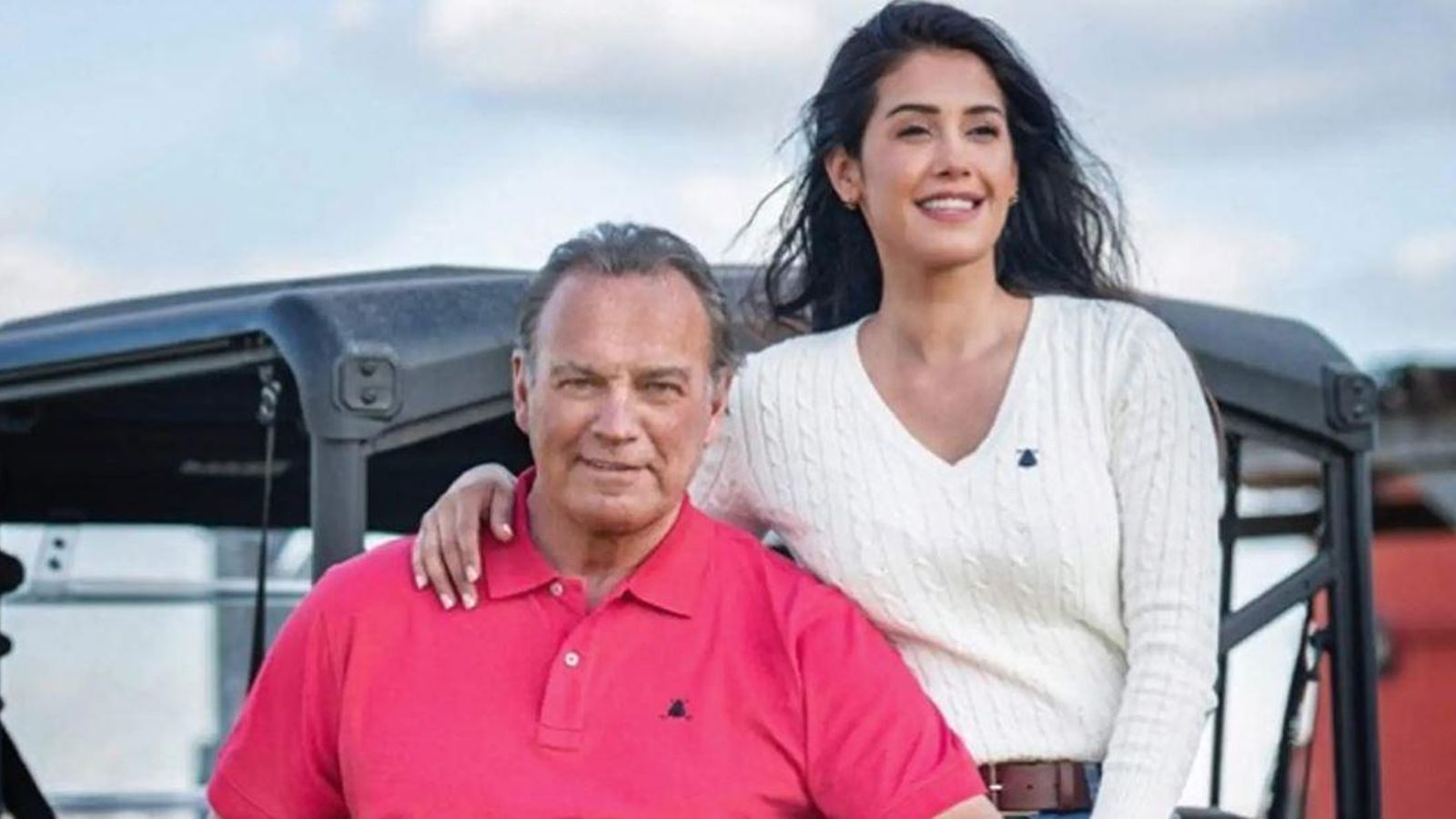 Bertín Osborne y Gabriela Guillen