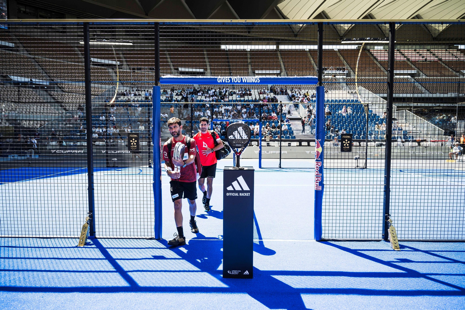 Las mejores fotos de los cuartos de final del pádel en el Estadio de la Cartuja