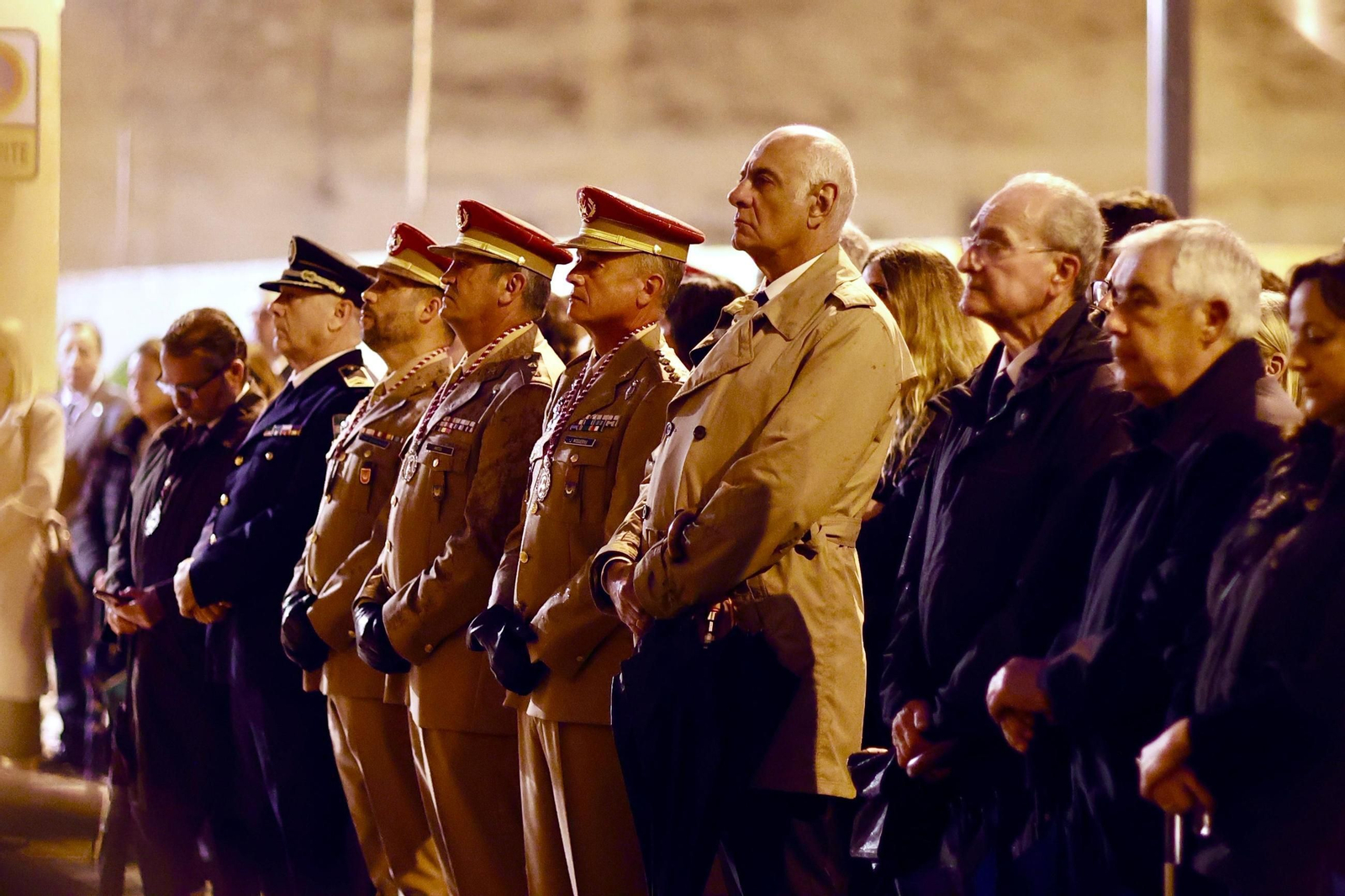 La Misa del Alba al Cautivo en la Trinidad en Málaga, en imágenes