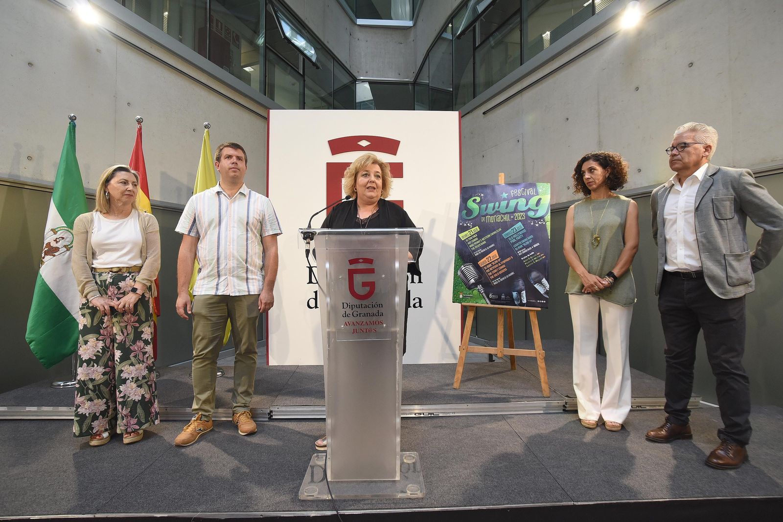 Presentación del programa de la XI edición del Festival Internacional Swing de Monachil