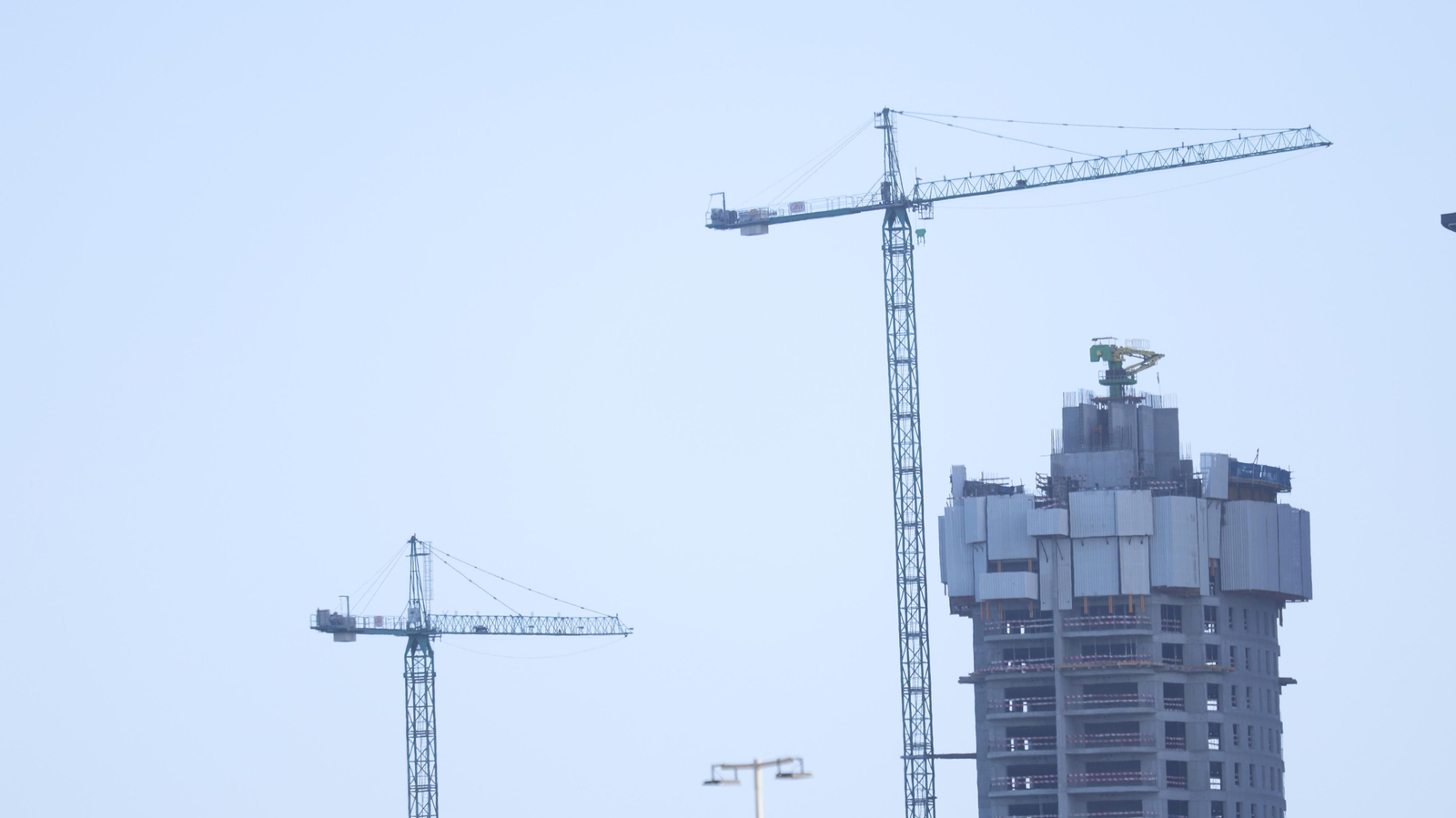 Las fotos de las torres en la cara este del peñón de Gibraltar llamada Hassan Centenary Terraces