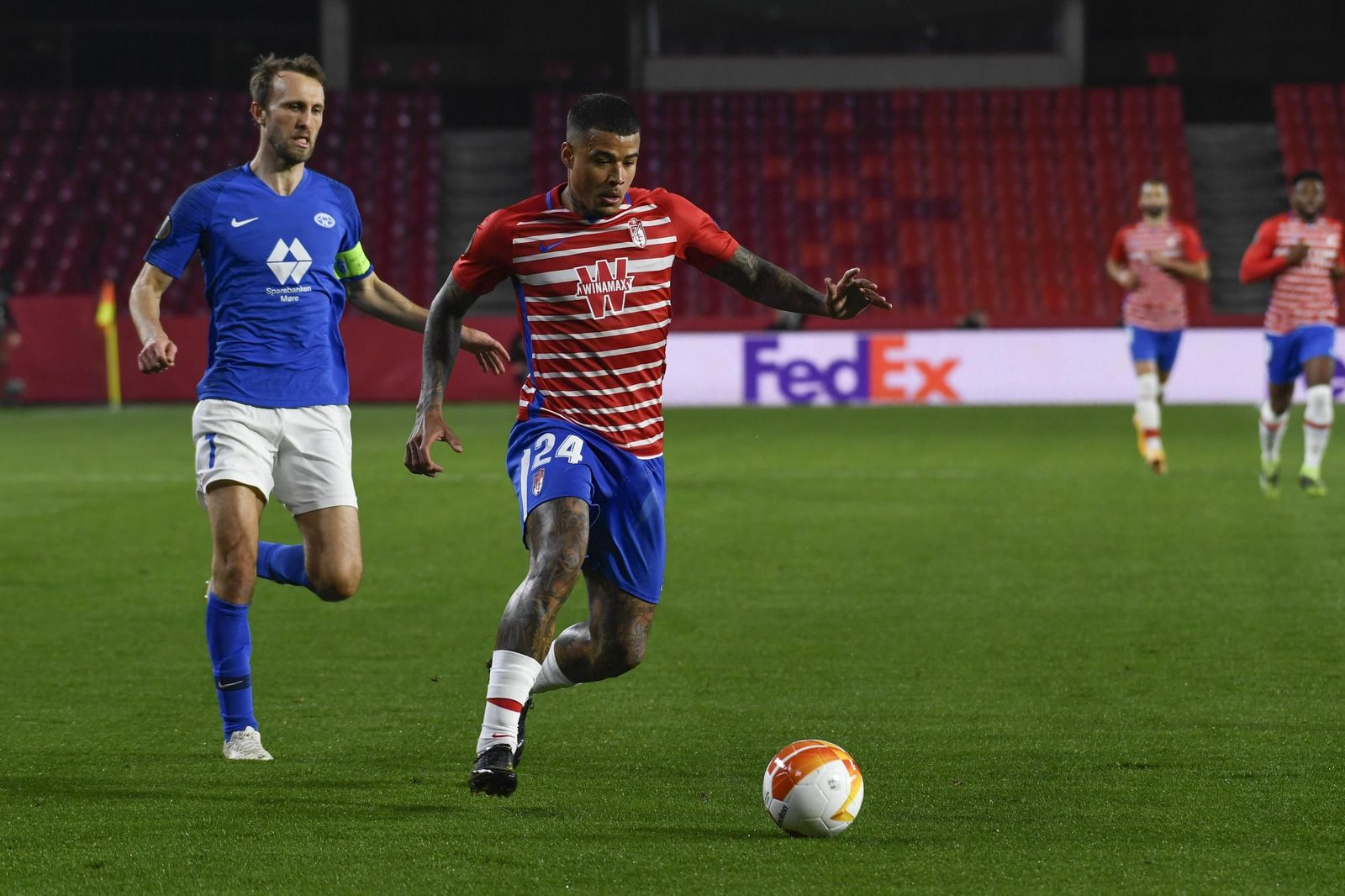 Robert Kenedy volvió a destacar en las filas rojiblancas.